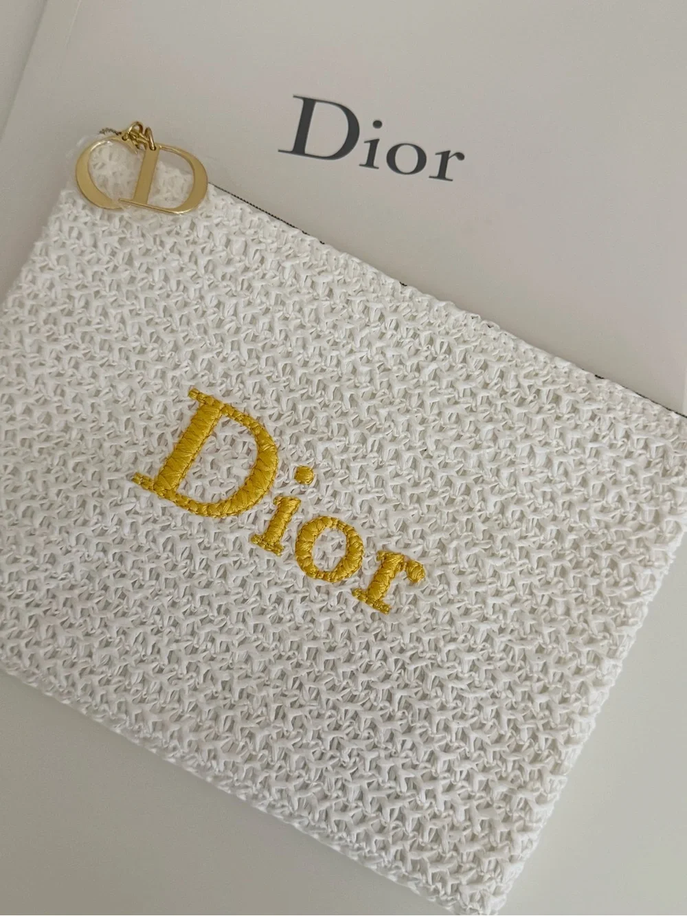 NEW Dior Beauty Summer Cosmetic Pouch 2026